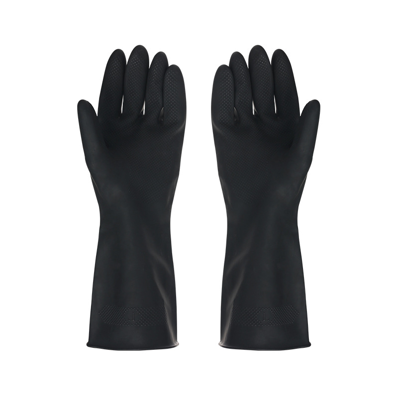 Commercial Kitchen Gloves - 1 Đôi Găng Tay Đen Giặt