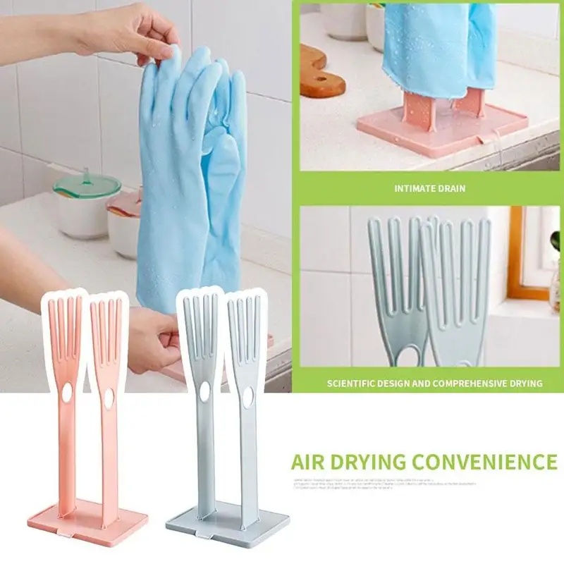 Commercial Kitchen Gloves - Portable Kitchen Dish Glove Dryer Holder