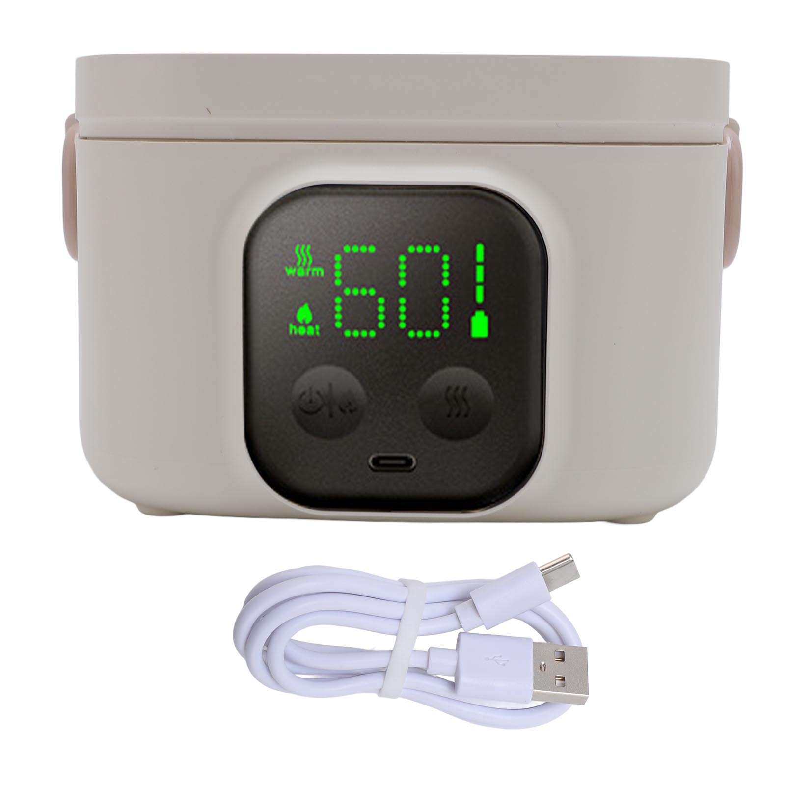 Food Warmer Display - 500ml Food Warmer Bowl Timer Intelligent