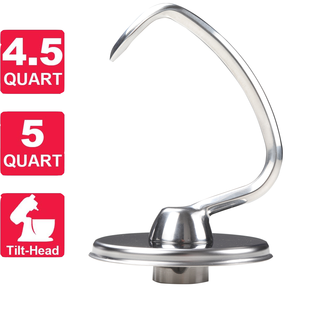 Stainless Steel Dough Hook for - đánh giá và giá Commercial Kitchen Aid Mixer