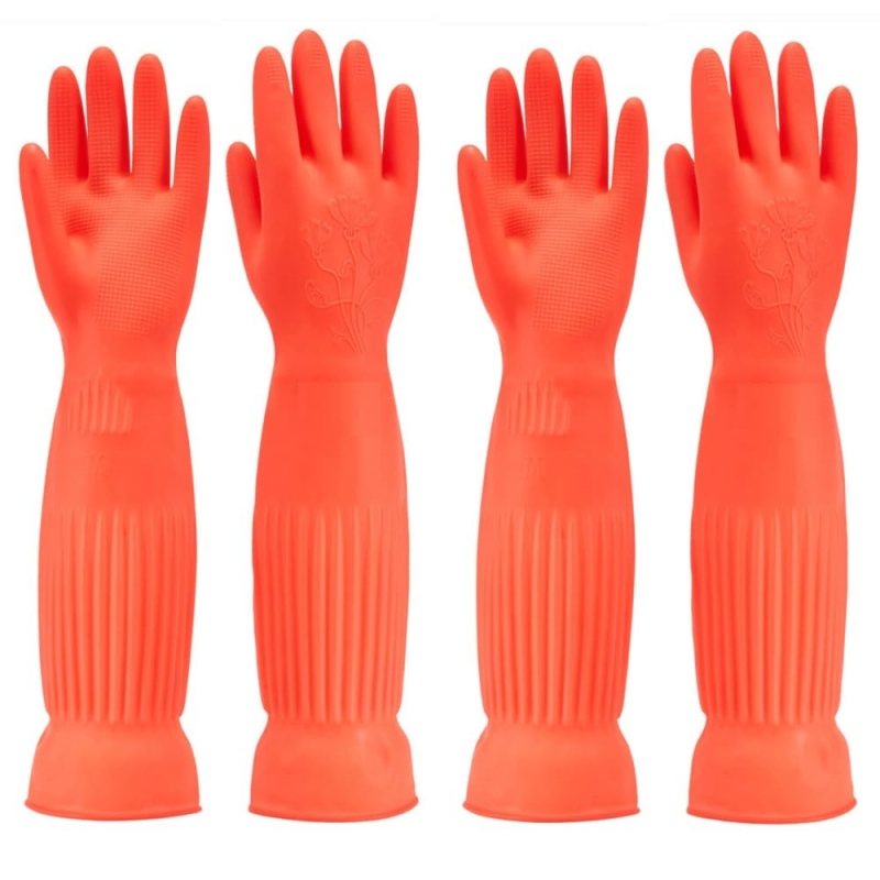 1Pair Lengthen Dishwashing Cle - đánh giá và giá Commercial Kitchen Gloves