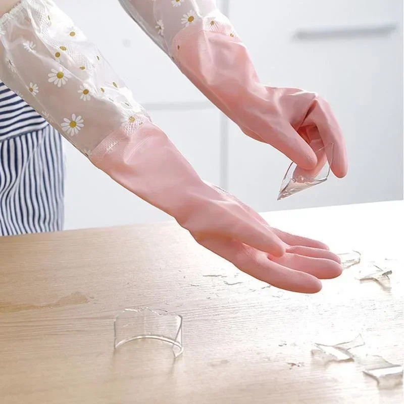 Household Long Sleeve Rubber G - đánh giá và giá Commercial Kitchen Gloves