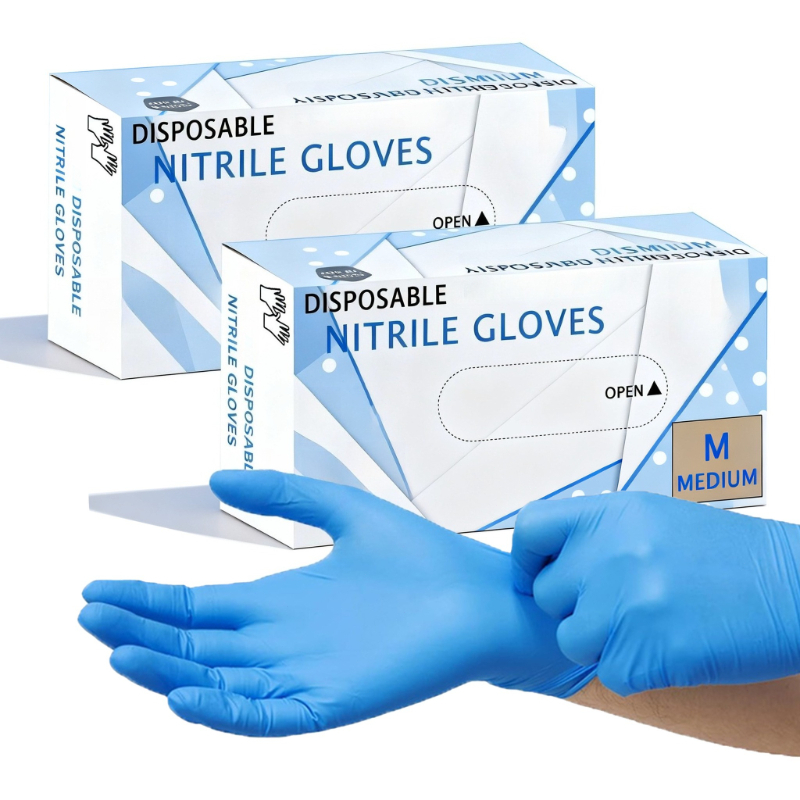20/50/100PCS Disposable Blue N - đánh giá và giá Commercial Kitchen Gloves