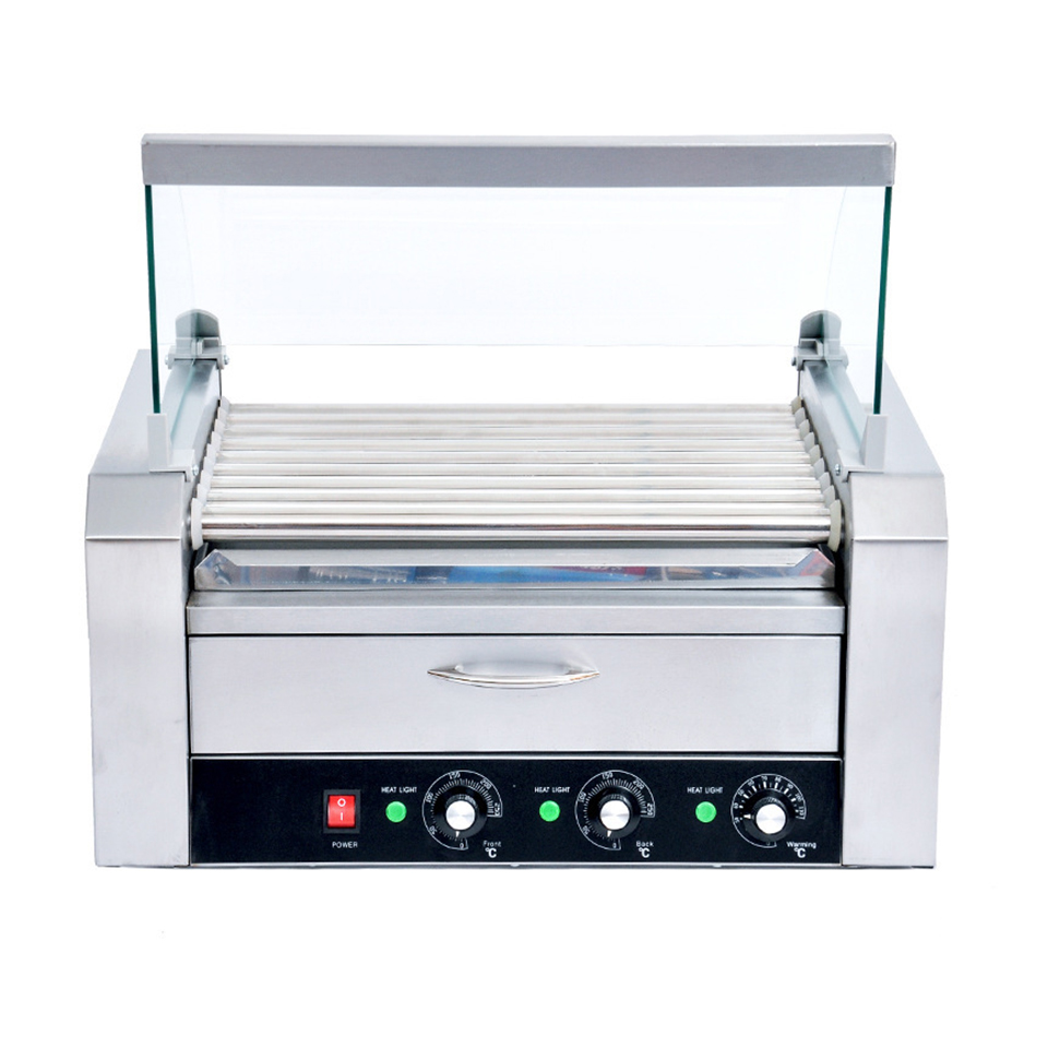 HHD09A Hotdog Roller Grill Com - đánh giá và giá Hot Dog Roller Grill