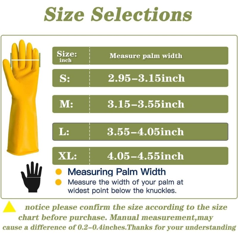 3 Pairs for Kitchen Washing Bo - đánh giá và giá Commercial Kitchen Gloves