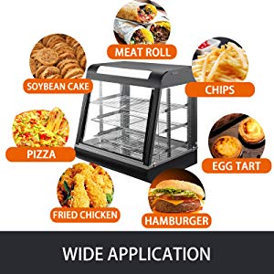 Pizza, Burgerking Hamburger, P - đánh giá và giá Food Warmer Display