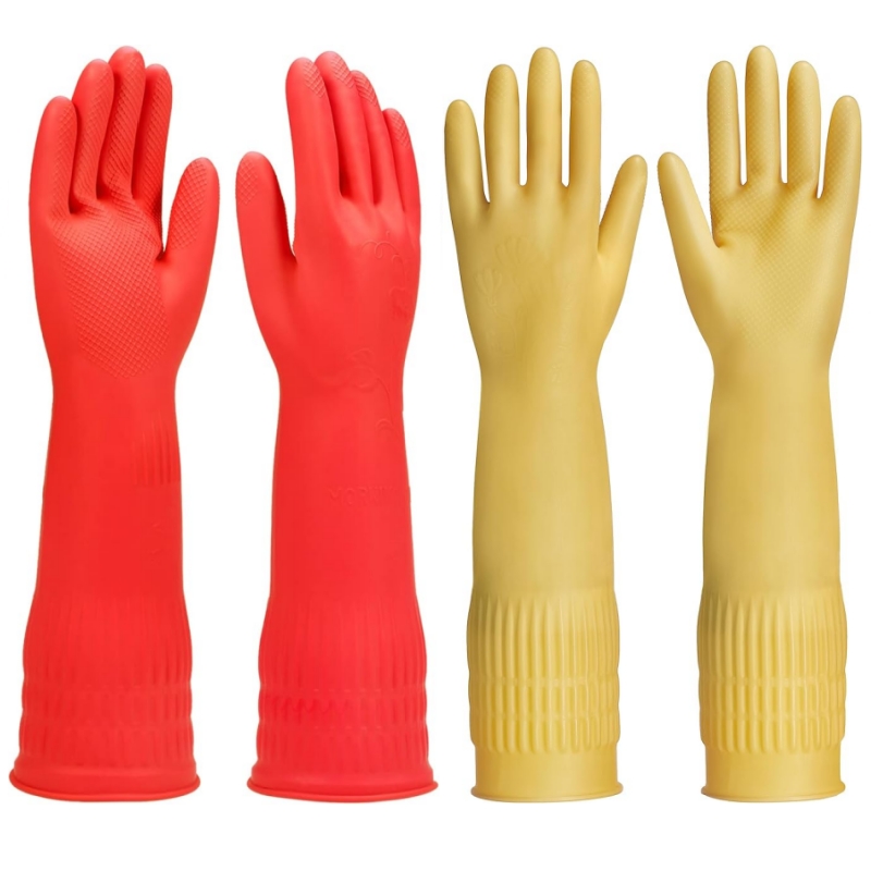 45CM Extra-Long Rubber Cleanin - đánh giá và giá Commercial Kitchen Gloves