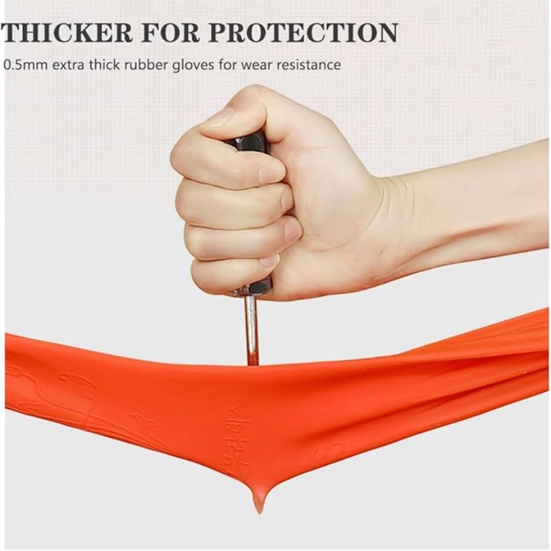 45CM Extra-Long Rubber Cleanin - đánh giá và giá Commercial Kitchen Gloves