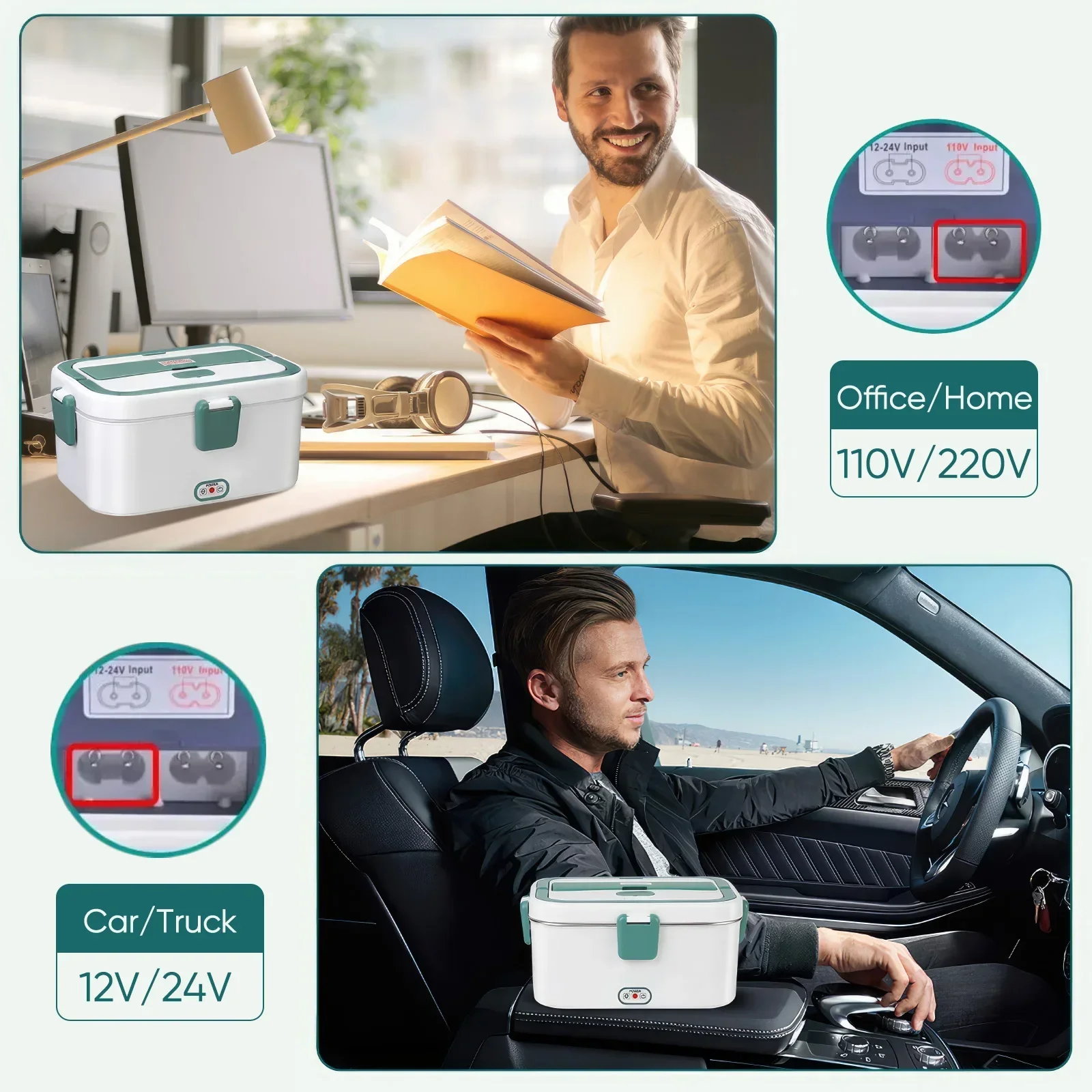Electric Lunch Box Food Warmer - đánh giá và giá Food Warmer Display