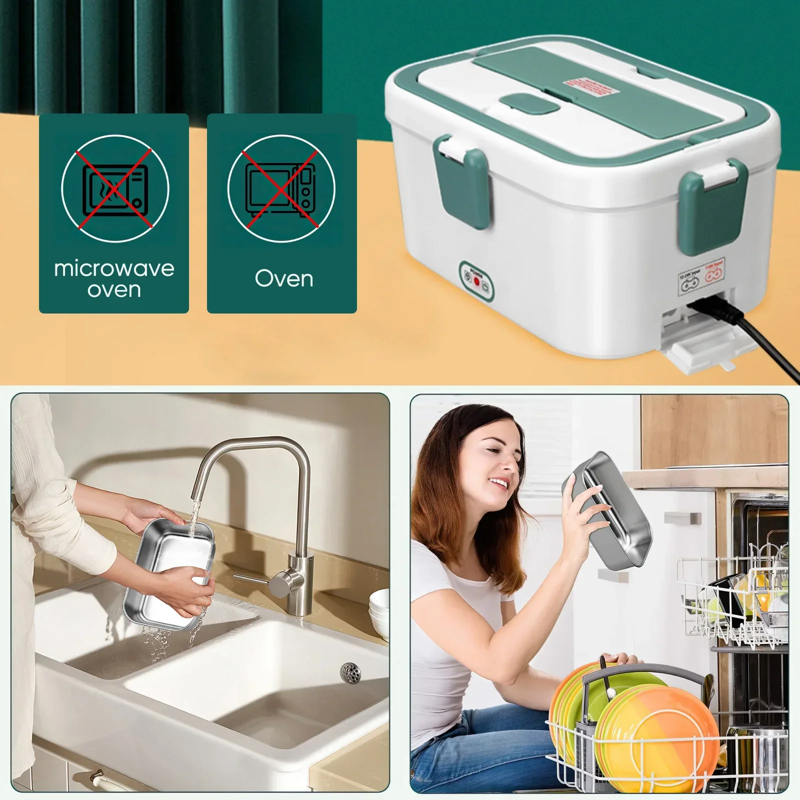 Electric Lunch Box Food Warmer - đánh giá và giá Food Warmer Display