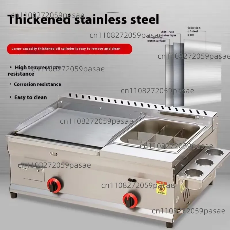 Commercial Steak Fryer Combina - đánh giá và giá Hot Dog Roller Grill