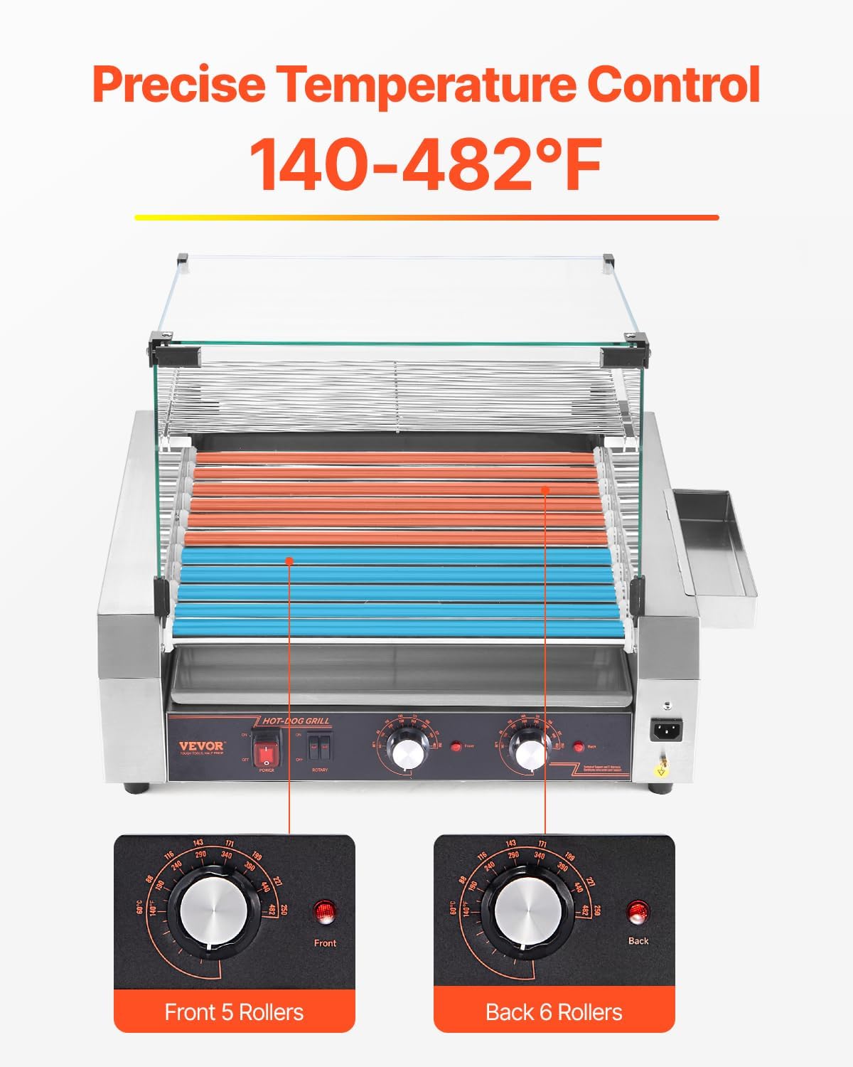 Hot Dog Roller, 30 Hot Dog 11  - đánh giá và giá Hot Dog Roller Grill