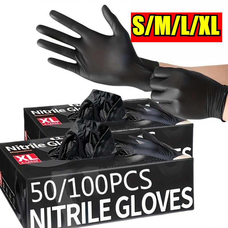 Disposable Nitrile Waterproof  - đánh giá và giá Commercial Kitchen Gloves