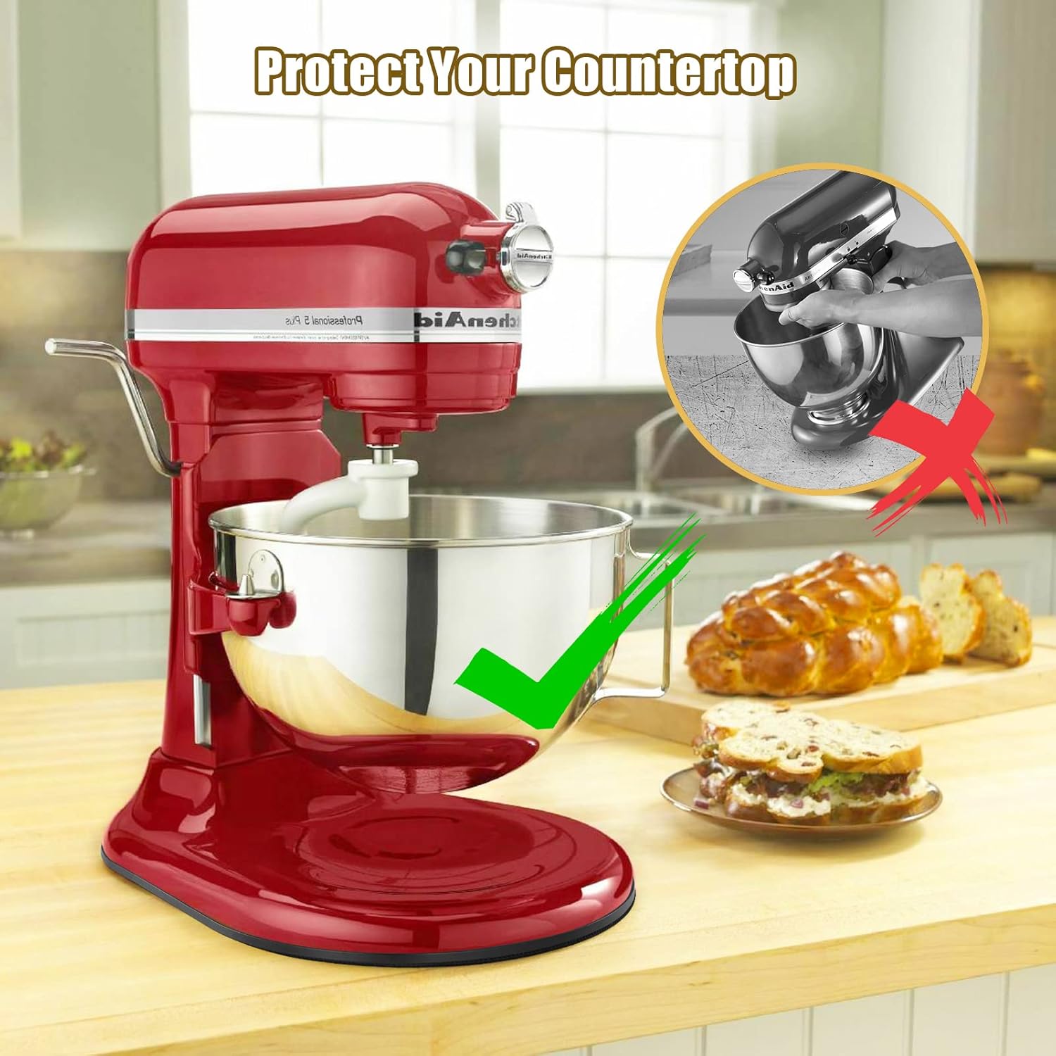 Sliding Mat for Kitchenaid Mix - đánh giá và giá Commercial Kitchen Aid Mixer