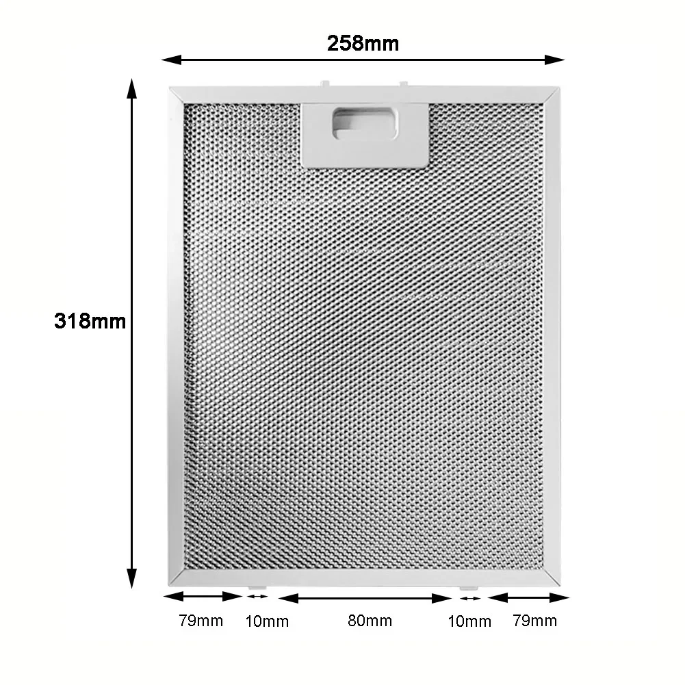 2PCS Cooker Hood Filters Metal - đánh giá và giá Commercial Kitchen Oil Filter