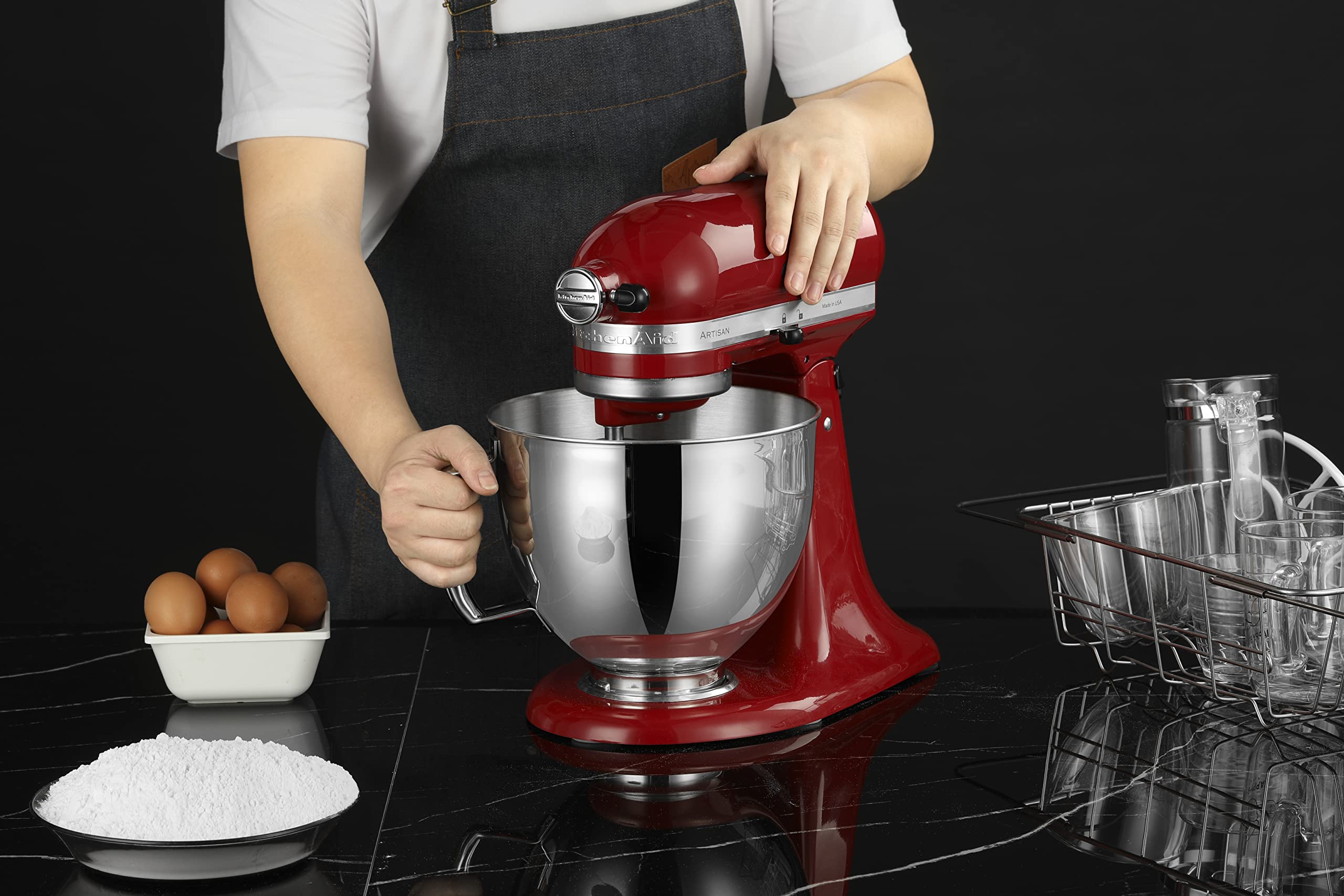 5 QT Stainless Steel Mixer Bow - đánh giá và giá Commercial Kitchen Aid Mixer