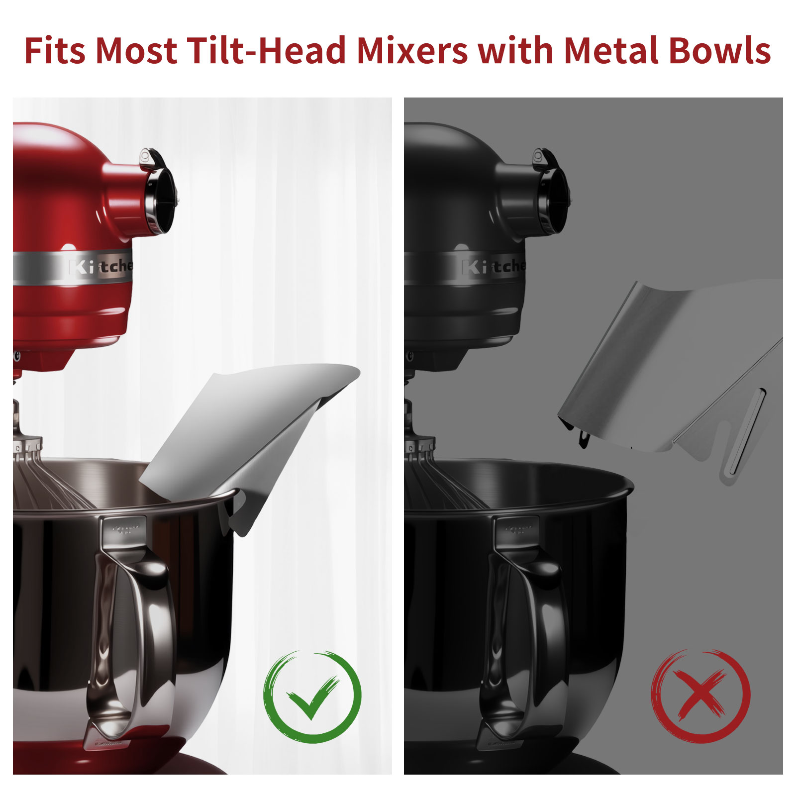 1pc Stainless Steel Tipping Gu - đánh giá và giá Commercial Kitchen Aid Mixer