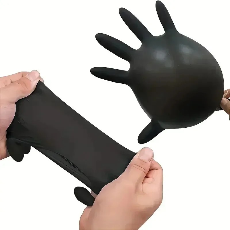 100PCS Disposable Nitrile Wate - đánh giá và giá Commercial Kitchen Gloves